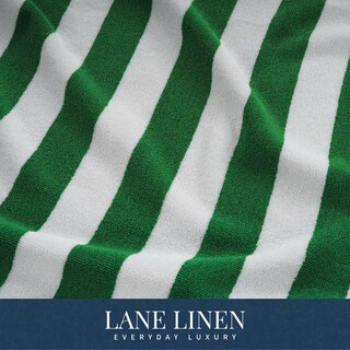 Foto 4 | Foto 4 | Toalla De Playa Lane Linen 100% Algodón 2 Unidades Para Piscina Color Verde - Venta Internacional.
