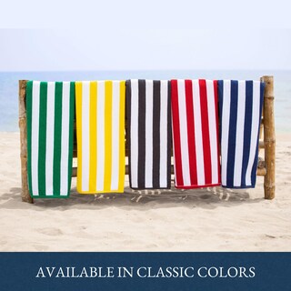 Foto 5 | Foto 5 | Toalla De Playa Lane Linen 100% Algodón 2 Unidades Para Piscina Color Verde - Venta Internacional.
