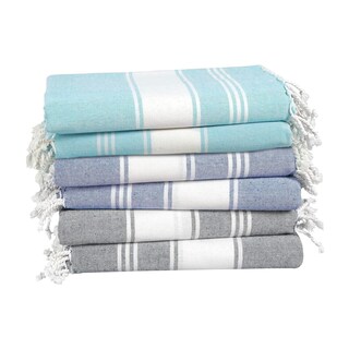 Foto 1 | Foto 1 | Toalla De Playa Lane Linen Para Piscina Turca Juego De 6 Unidades 39 X 71 Cm - Venta Internacional.
