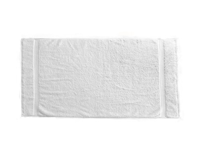 Foto 1 | Foto 1 | Toalla de Medio Baño Dormireal Blanca 70 x 125 cm 100% Algodón 780 g