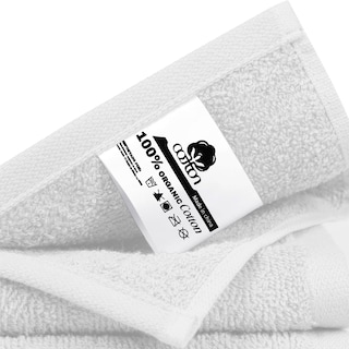 Foto 6 | Foto 6 | Toalla De Baño Grande Completo 100% Algodón Suave Color Blanco