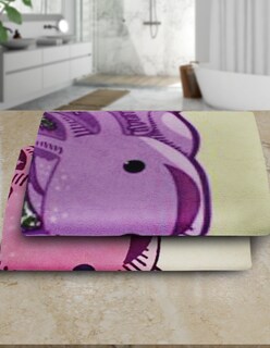 Foto 4 | Foto 4 | Set 2 Toallas de Baño NubiSuave Billete Mexicano Ajolote