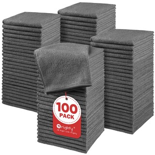 Foto 1 | Foto 1 | Juego De 100 Paños De Microfibra Orighty 30 X 30 Cm Color Gris - Venta Internacional.