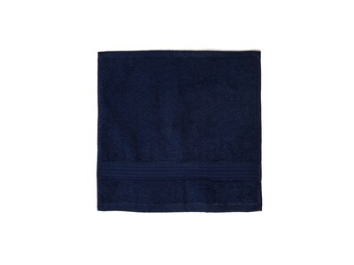 Foto 1 | Foto 1 | Toalla Facial Dormireal color Azul Marino 4 PZAS 100% Algodón 34 X 34 CM