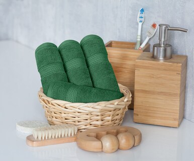 Foto 5 | Foto 5 | Juego de Toallas Utopia Towels 8 Piezas Verde - Venta Internacional