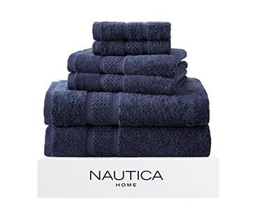 Foto 1 | Foto 1 | Juego de Toallas Náutica Oceane Collection 6 Piezas Azul Marino - Venta Internacional