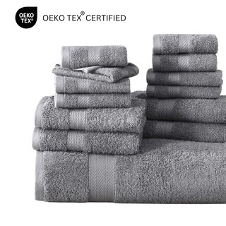 Foto 7 | Foto 7 | Juego De Toallas De Baño Lane Linen, Color Gris, 100% Algodón, 6 Unidades, 600 G/m² - Venta Internacional.