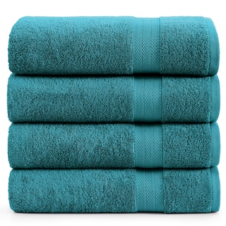 Foto 1 | Foto 1 | Toallas De Baño Lane Linen 100% Algodón Extra Grandes (paquete De 4) - Venta Internacional.