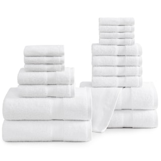 Foto 1 | Foto 1 | Juego De Toallas De Baño Lane Linen, 18 Piezas, 100% Algodón, Color Blanco, Baño - Venta Internacional.