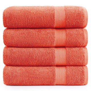 Foto 1 | Foto 1 | Juego De Toallas De Baño Lane Linen, Paquete De 4 Unidades, 100% Algodón, Secado Rápido, 550 G/m² - Venta Internacional.