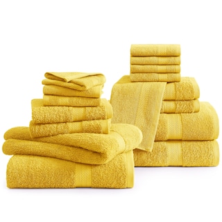 Foto 2 | Foto 2 | Juego De Toallas De Baño Lane Linen, 16 Unidades, 100% Algodón, 600 G/m², Absorbentes - Venta Internacional.