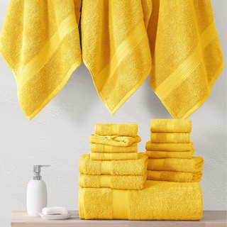 Foto 5 | Foto 5 | Juego De Toallas De Baño Lane Linen, 16 Unidades, 100% Algodón, 600 G/m², Absorbentes - Venta Internacional.