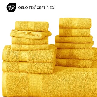 Foto 7 | Foto 7 | Juego De Toallas De Baño Lane Linen, 16 Unidades, 100% Algodón, 600 G/m², Absorbentes - Venta Internacional.