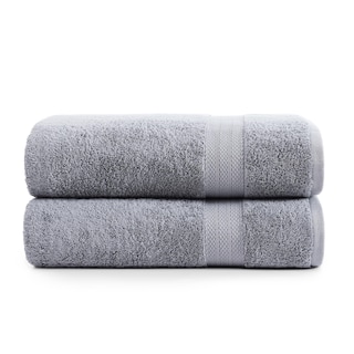 Foto 1 | Foto 1 | Juego De Toallas De Baño Lane Linen, 100% Algodón, 35 X 66 Cm, 2 Unidades, Color Gris - Venta Internacional.
