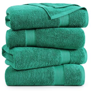 Foto 2 | Foto 2 | Juego De Toallas De Baño Lane Linen, 100% Algodón, Paquete De 4 Unidades, Extra Grandes - Venta Internacional.