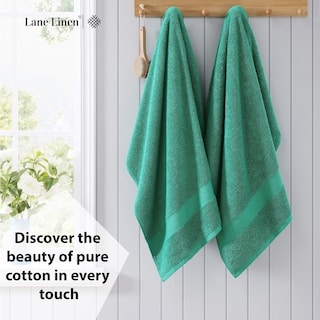 Foto 3 | Foto 3 | Juego De Toallas De Baño Lane Linen, 100% Algodón, Paquete De 4 Unidades, Extra Grandes - Venta Internacional.