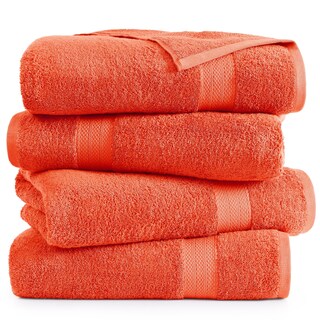 Foto 2 | Foto 2 | Juego De Toallas De Baño Lane Linen Tiger Lily, 100% Algodón, Paquete De 4 - Venta Internacional.