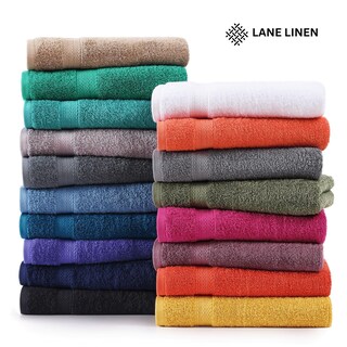 Foto 7 | Foto 7 | Juego De Toallas De Baño Lane Linen, 100% Algodón, 4 Unidades, 35 X 66 Cm, Fucsia - Venta Internacional.