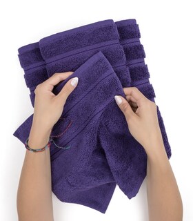 Foto 5 | Foto 5 | Juego De Toallas American Soft Linen Premium De 3 Piezas, 100% Algodón - Venta Internacional.