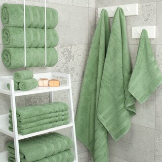 Foto 2 | Foto 2 | Juego De Toallas De Baño American Soft Linen Luxury, 4 Piezas, 100% Algodón - Venta Internacional.