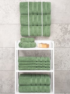 Foto 7 | Foto 7 | Juego De Toallas De Baño American Soft Linen Luxury, 4 Piezas, 100% Algodón - Venta Internacional.