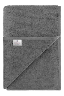 Foto 7 | Foto 7 | Toalla De Baño American Soft Linen Gris Oscuro 100% Algodón 40x80 Cm - Venta Internacional.