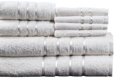 Foto 1 | Foto 1 | Juego De Toallas De Baño Lavish Home, 100% Algodón Afelpado, 650 G/m², Color Blanco - Venta Internacional.
