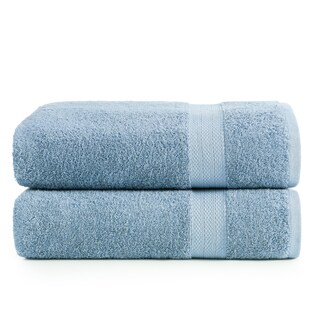 Foto 1 | Foto 1 | Juego De Toallas De Baño Lane Linen, 100% Algodón, Azul Cerúleo, 35 X 66 Cm, Paquete De 2 - Venta Internacional.