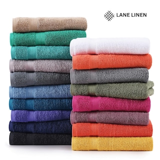 Foto 7 | Foto 7 | Juego De Toallas De Baño Lane Linen, 100% Algodón, Azul Cerúleo, 35 X 66 Cm, Paquete De 2 - Venta Internacional.