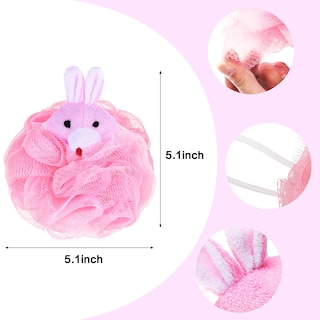 Foto 2 | Foto 2 | Esponja De Ducha Bath Loofahs Boao Kids Con Forma De Animal, 8 Piezas - Venta Internacional.