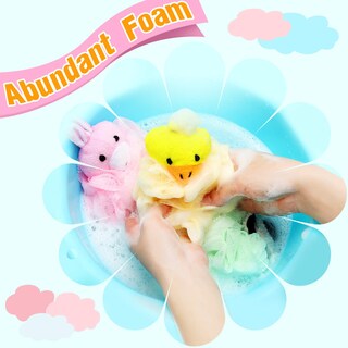 Foto 4 | Foto 4 | Esponja De Ducha Bath Loofahs Boao Kids Con Forma De Animal, 8 Piezas - Venta Internacional.