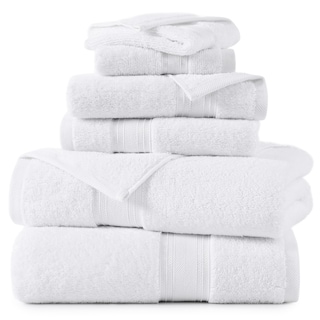 Foto 2 | Foto 2 | Juego De Toallas De Baño Lane Linen Luxury 6 Piezas 100% Algodón Color Blanco - Venta Internacional.