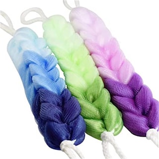 Foto 1 | Foto 1 | Juego De Toallas Exfoliantes Con Bolas De Baño De 3 Piezas Huoguo - Venta Internacional.
