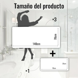 Foto 3 | Foto 3 | ''4pcs Toallas Para Baño Lab.g Grandes Juego De Toalla Baño 140*70cm Amarillo Blanco ''