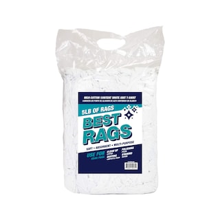 Foto 1 | Foto 1 | Cleaning Cloth Arkwright - Bolsa De Trapos (2 27 Kg) Color Blanco - Venta Internacional.