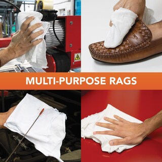 Foto 3 | Foto 3 | Cleaning Cloth Arkwright - Bolsa De Trapos (2 27 Kg) Color Blanco - Venta Internacional.