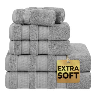 Foto 1 | Foto 1 | Juego De Toallas De Baño American Soft Linen Salem 100% Algodón 600 G/m² 6 Unidades - Venta Internacional.