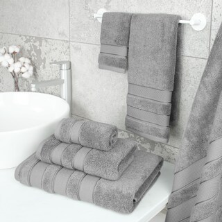 Foto 2 | Foto 2 | Juego De Toallas De Baño American Soft Linen Salem 100% Algodón 600 G/m² 6 Unidades - Venta Internacional.