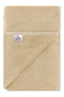 Foto 6 | Foto 6 | Toalla De Baño American Soft Linen 100% Algodón 600 G/m² 100 X 200 Cm Color Beige - Venta Internacional.