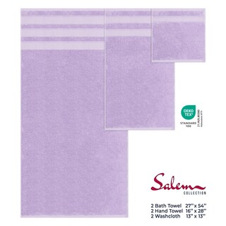Foto 4 | Foto 4 | Juego De Toallas De Baño American Soft Linen Salem 100% Algodón 600 G/m² 6 Unidades - Venta Internacional.