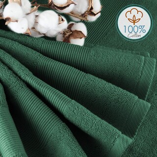 Foto 5 | Foto 5 | Toallas De Baño Hearth & Harbor 100% Algodón Hilado En Anillos Juego De 10 - Venta Internacional.