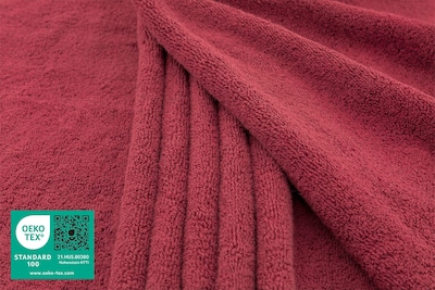 Foto 2 | Foto 2 | Toalla De Baño American Soft Linen Color Rojo Burdeos 100% Algodón 600 G/m² - Venta Internacional.