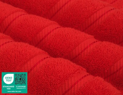 Foto 3 | Foto 3 | Juego De Toallas American Soft Linen Premium 3 Piezas 600 G/m² Rojo - Venta Internacional.