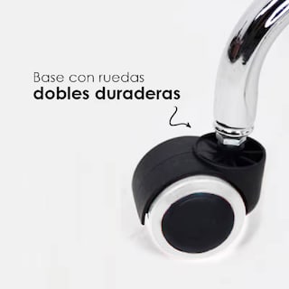 Foto 7 | Foto 7 | Taburete Giratorio Ilios Innova Ajustable con Ruedas Rojo