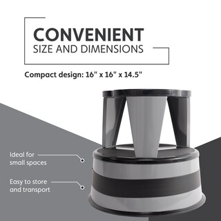 Foto 7 | Foto 7 | Taburete Cramer Kik Step Step Steel Con Dos Escalones De 160 Kg De Capacidad, Color Gris - Venta Internacional.