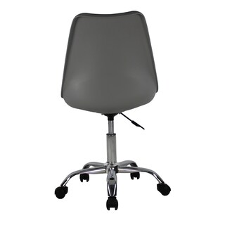 Foto 4 | Foto 4 | Silla Secretarial Mundo In Eames 55 Gris Giratoria