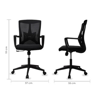 Foto 8 | Foto 8 | Silla Ejecutiva Mundo In Perugia 240B color Negro