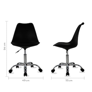 Foto 7 | Foto 7 | Silla Mundo In JM-55 OSLO color Negro Giratoria