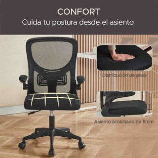 Foto 6 | Foto 6 | Silla de Oficina con Malla X-pross Negro
