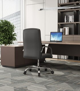 Foto 7 | Foto 7 | Silla de Oficina Eke Life Home 8720 Negro